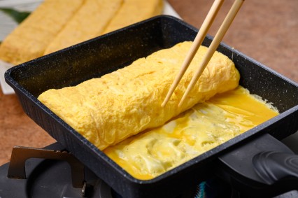 出来立ての出汁巻き玉子