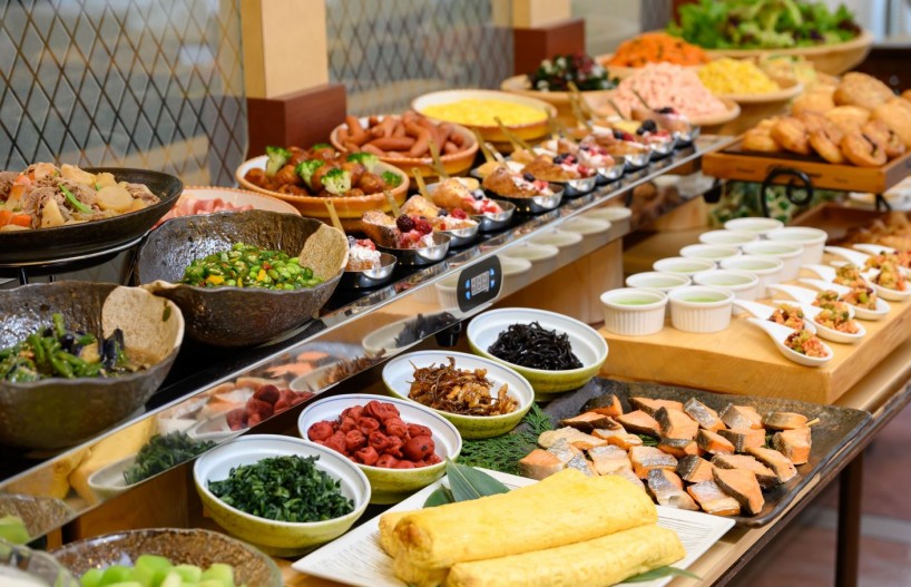 ホテルグリーンパーク津の朝食