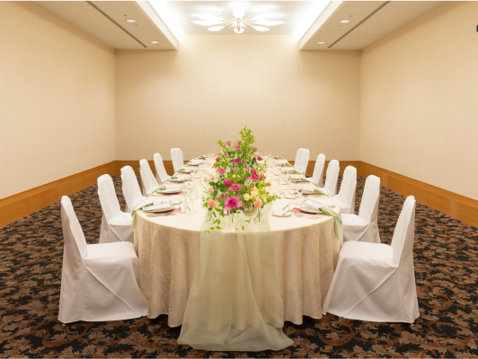 写真：小宴会場