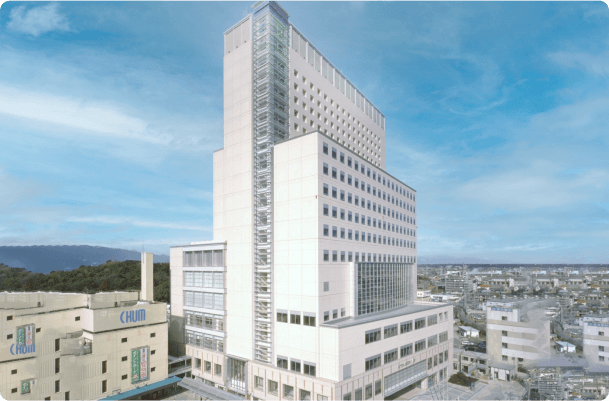 画像：ホテルグリーンパーク津の外観