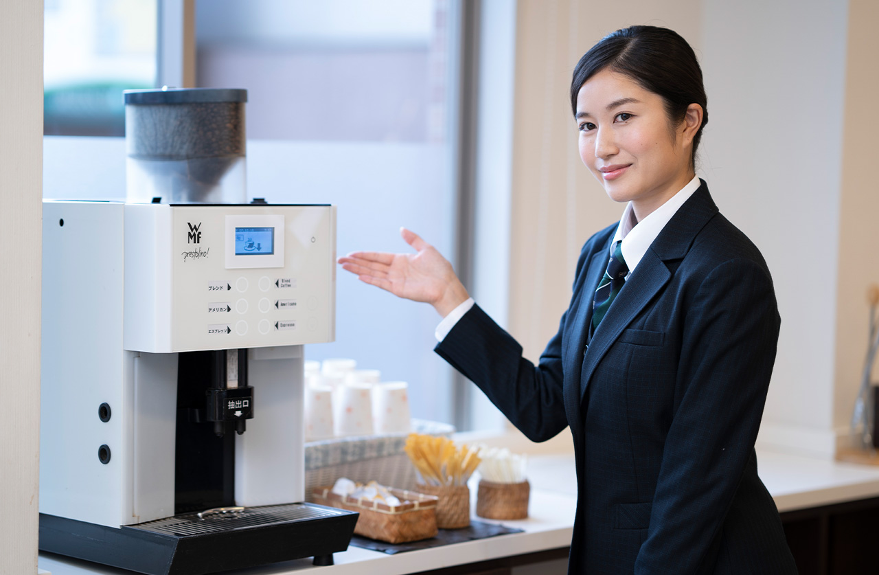 ウェルカムコーヒーサービス イメージ