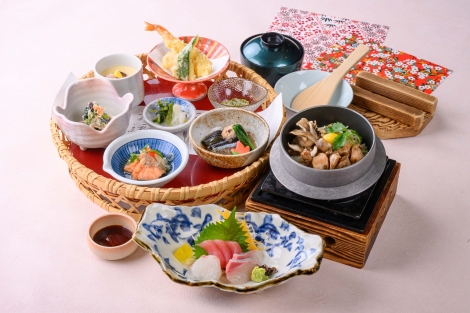 季節の花かご御膳-10月のお品書き-