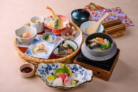 季節の花かご御膳-9月のお品書き-
