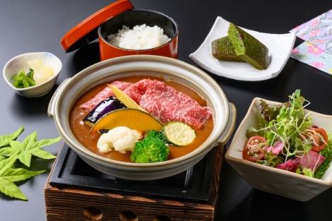 【期間限定：伝七邸コラボランチメニュー】黒毛和牛ビーフシチュー御膳