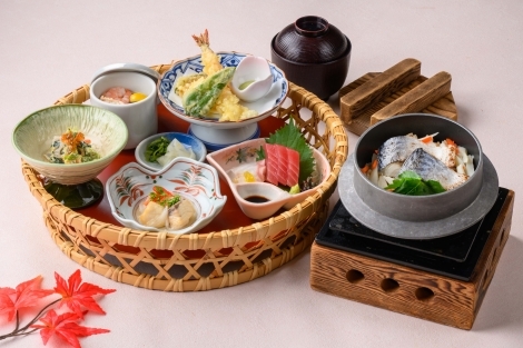 季節の花かご御膳-11月のお品書き-