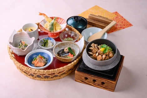 季節の花かご御膳-10月のお品書き-