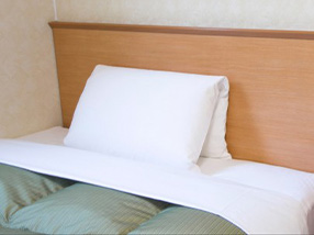 こだわりの「折りかさね枕」